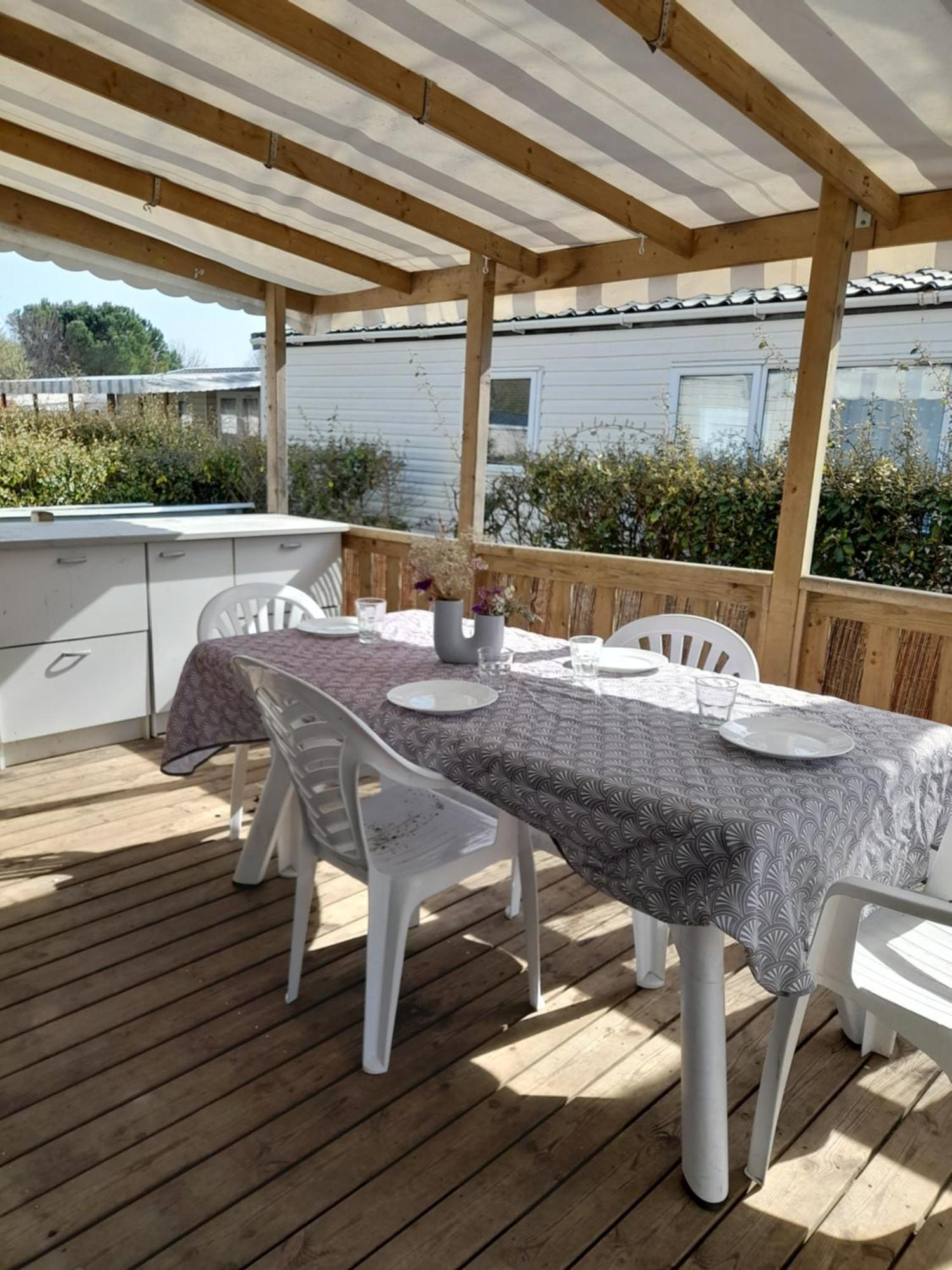 Mobilhome 422 3ch/1 Sdb 4* La Reserve Siblu Campsite *